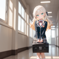 会釈するあの子 2枚目