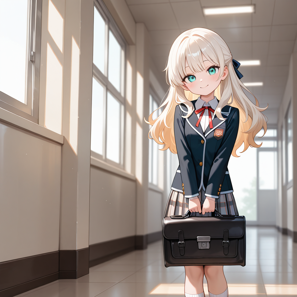 会釈するあの子
