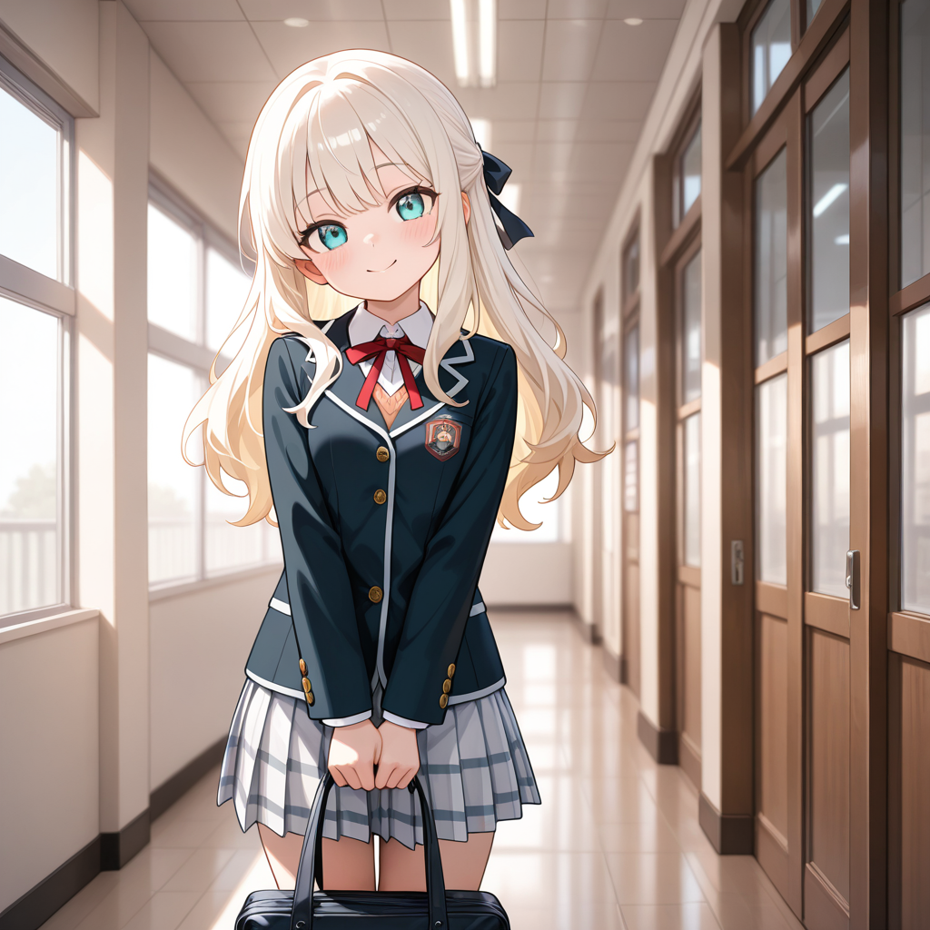 会釈するあの子