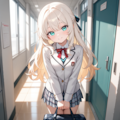 会釈するあの子 3枚目
