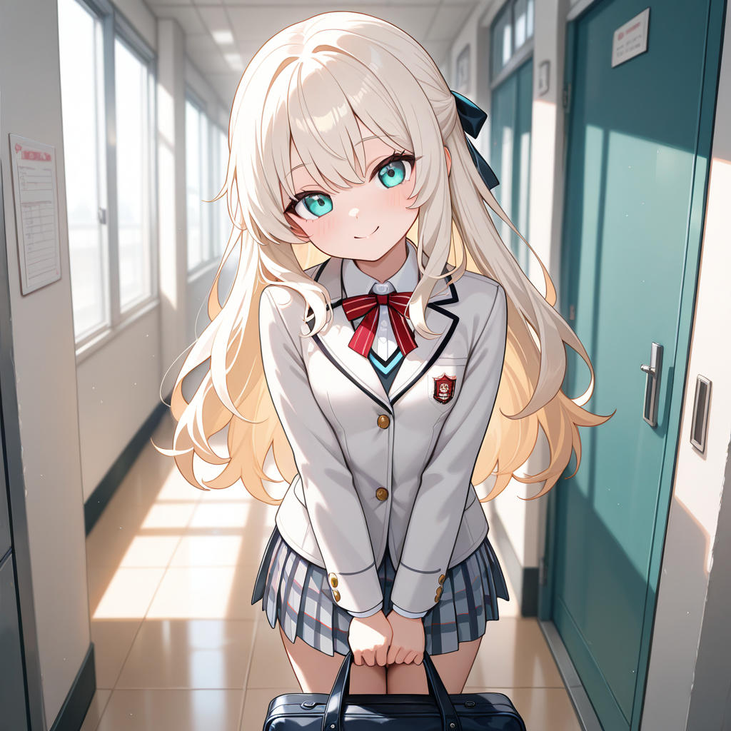 会釈するあの子