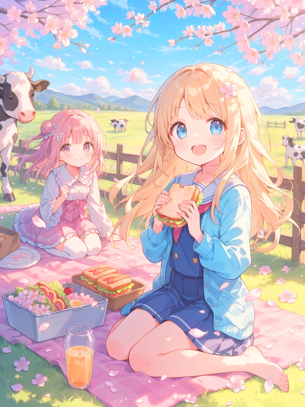 牧歌的ピクニック