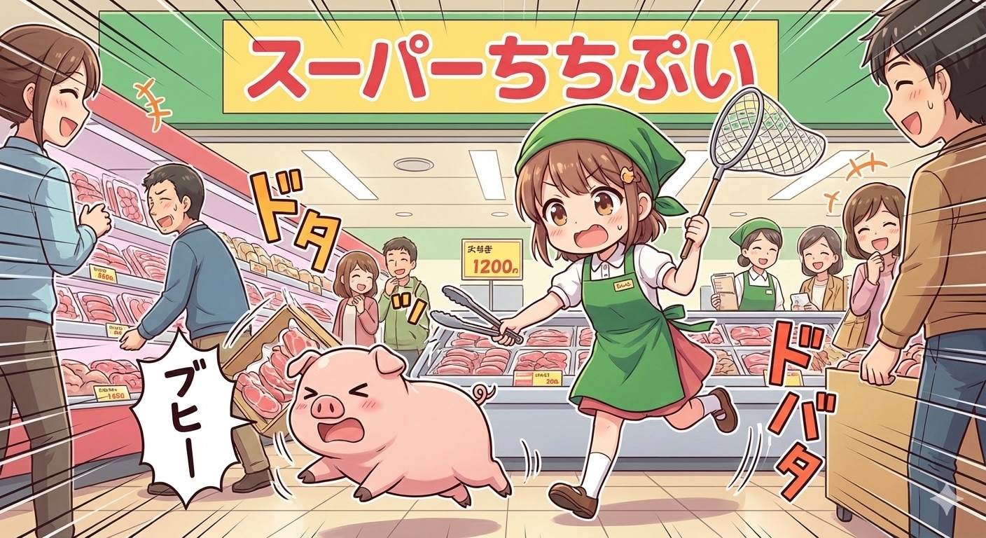 スーパーちちぷい精肉コーナー | の人気AIイラスト・グラビア