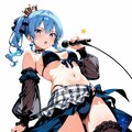 星街すいせいちゃん水着で歌っている姿💕 2枚目