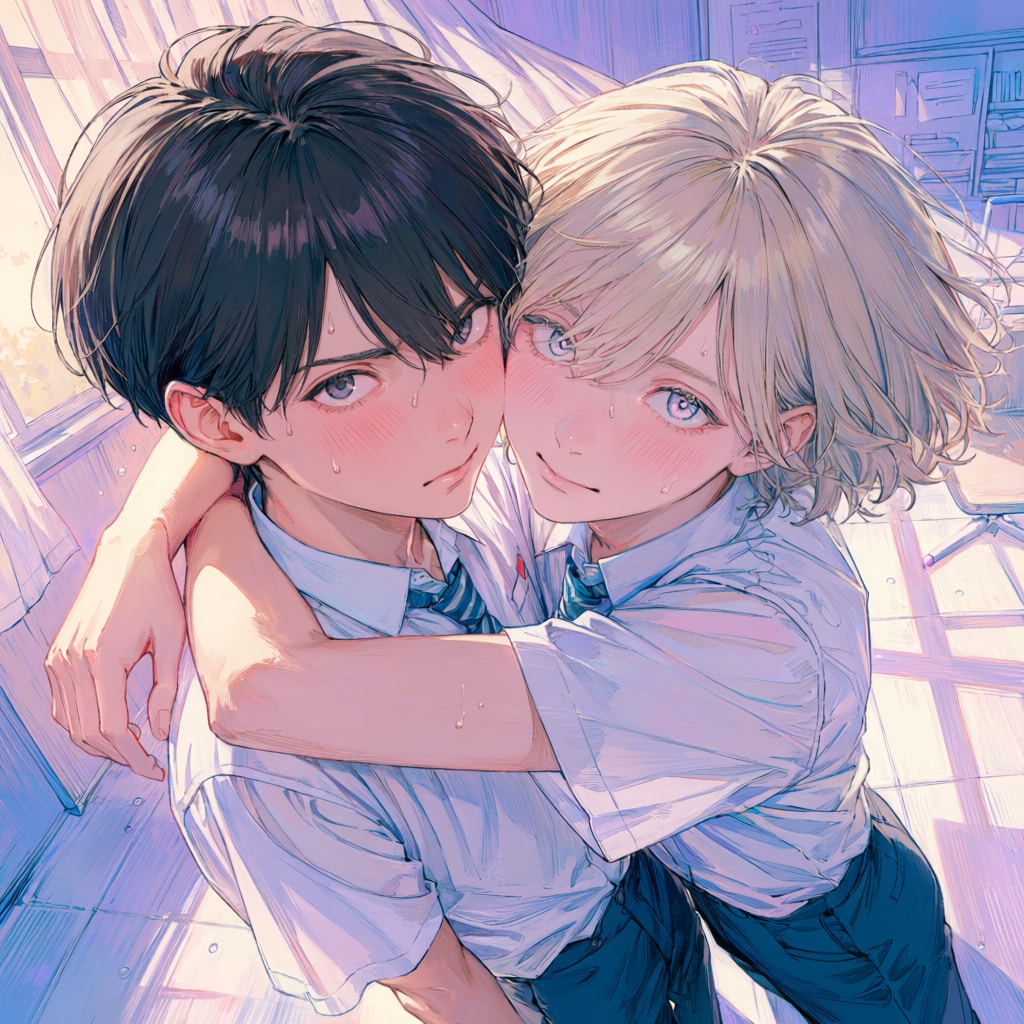 夕暮れ時のBL