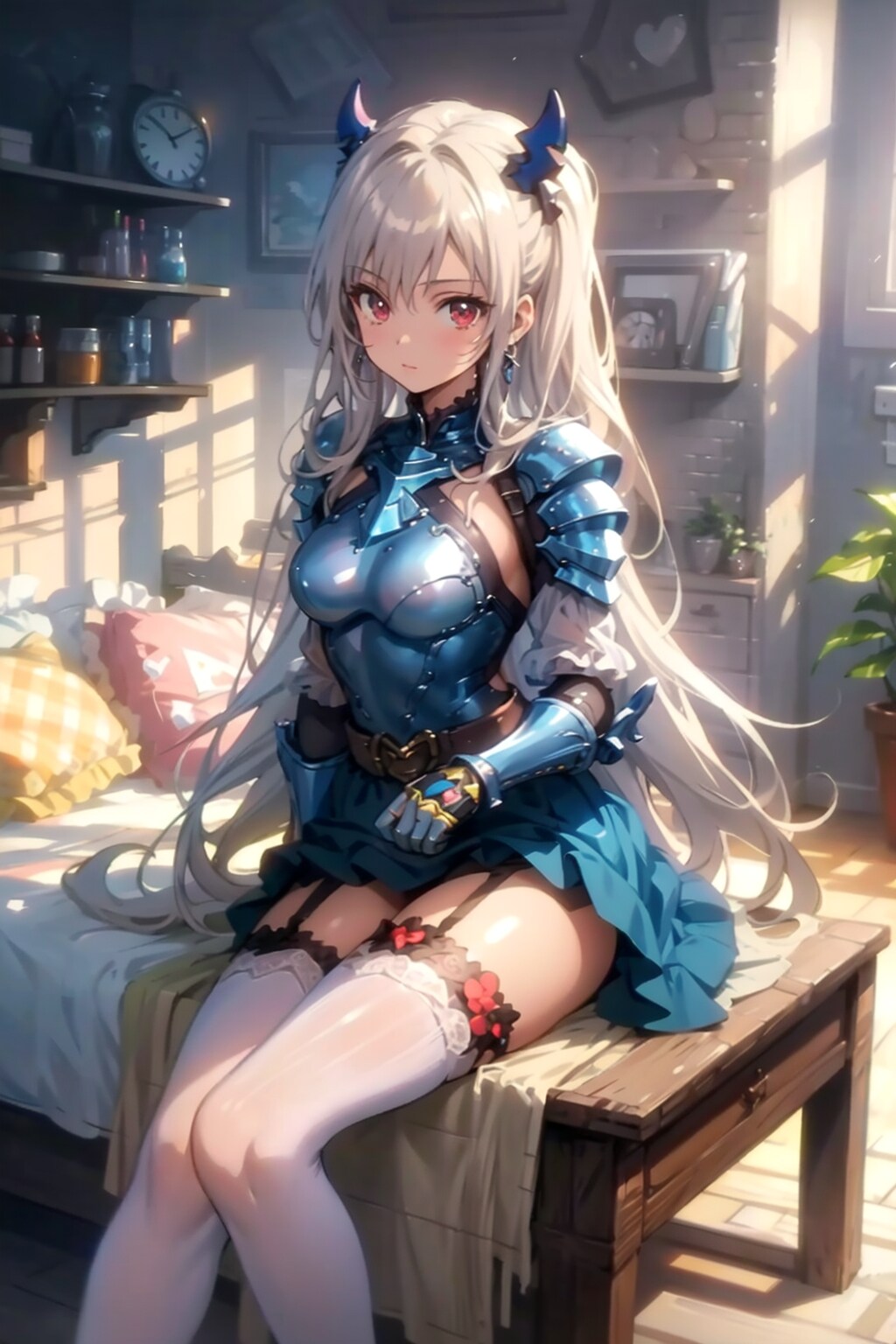 #TOPAZ 版「オリジナルキャラの美少女騎士」