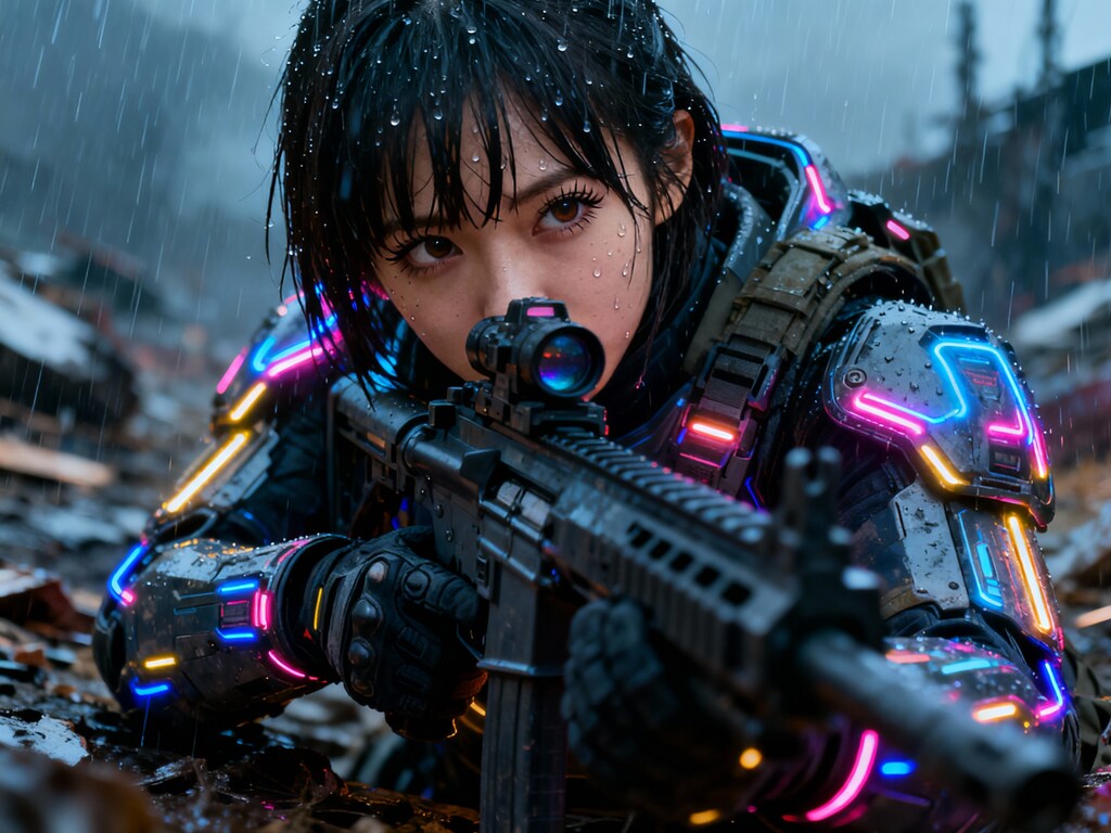 そ〜っと近づいて。