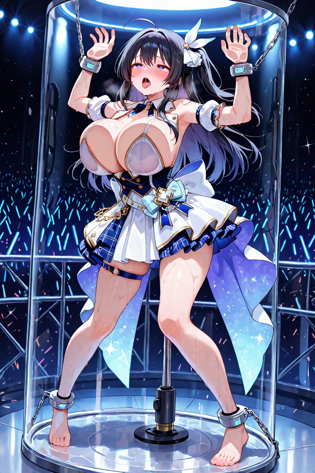 アイドル機械姦