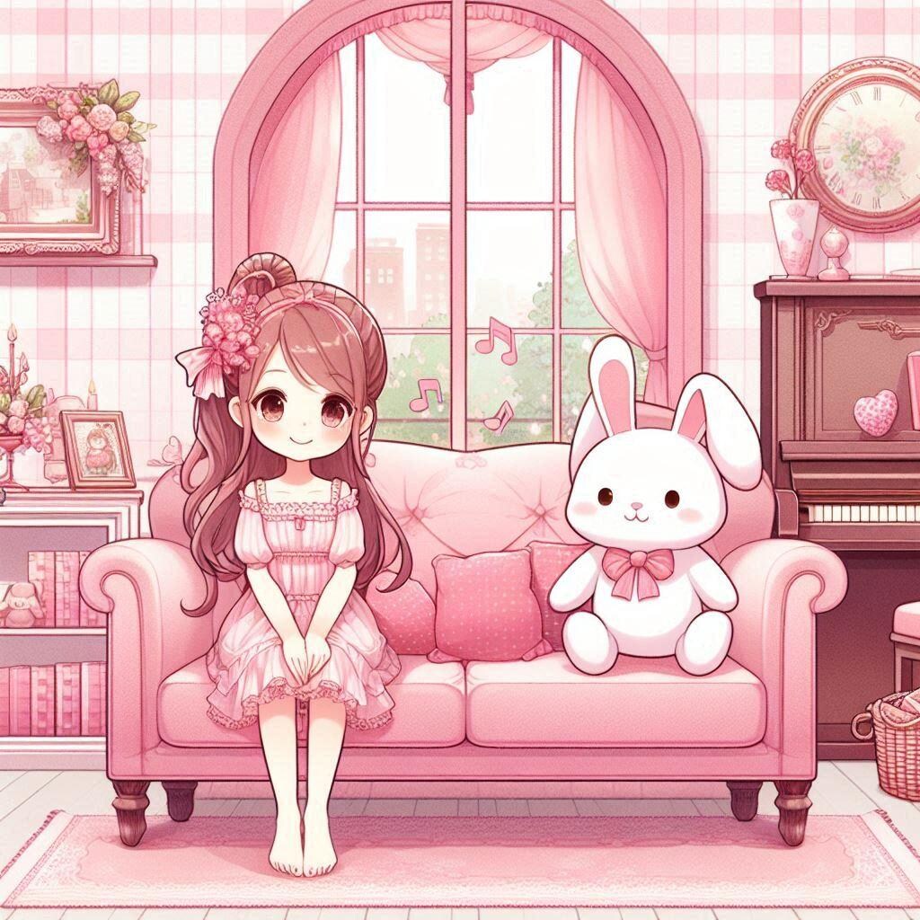 ピンクのお部屋