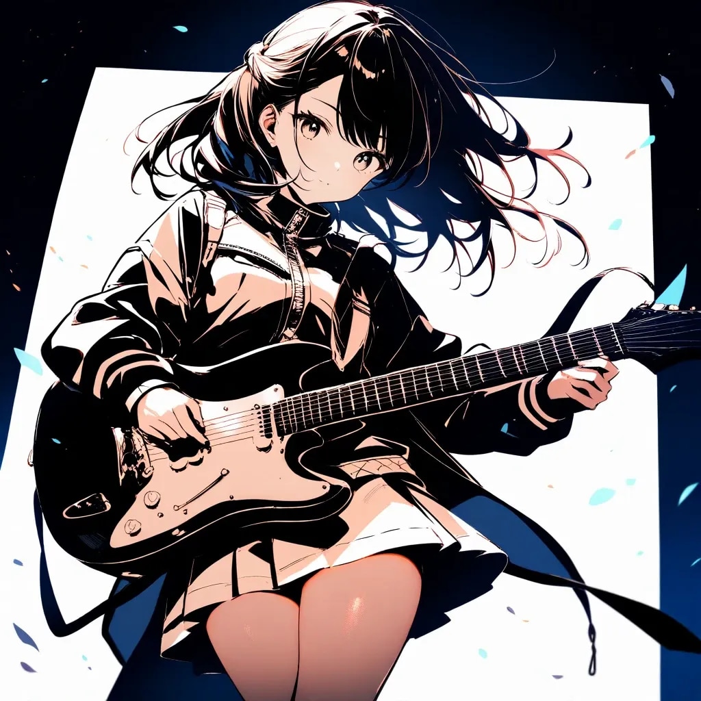 ギタリストガール