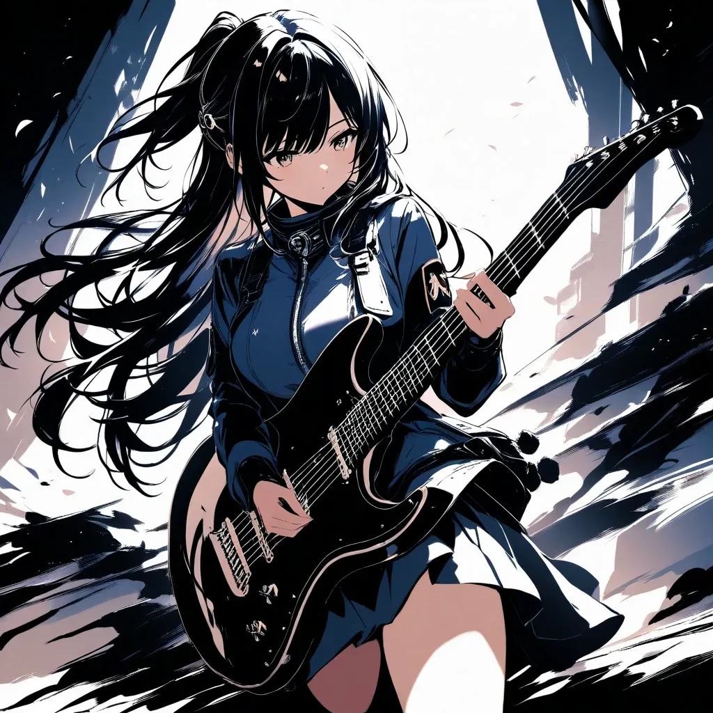 ギタリストガール