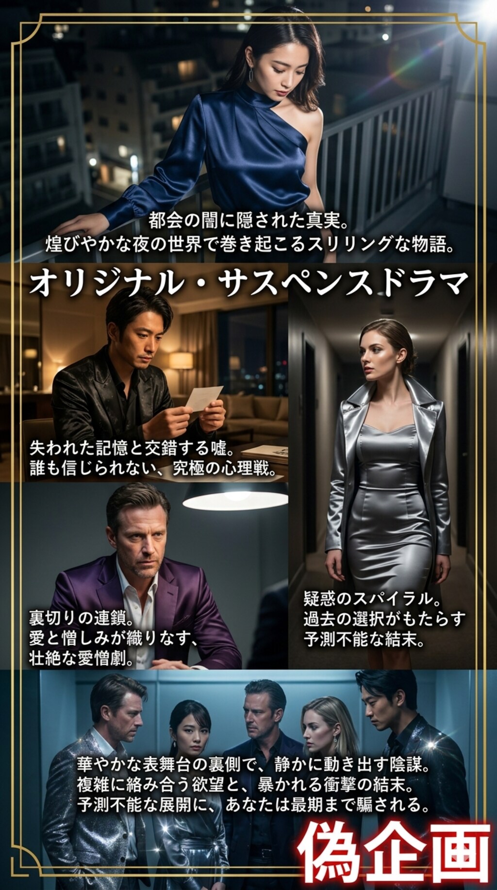 オリジナルサスペンスドラマ