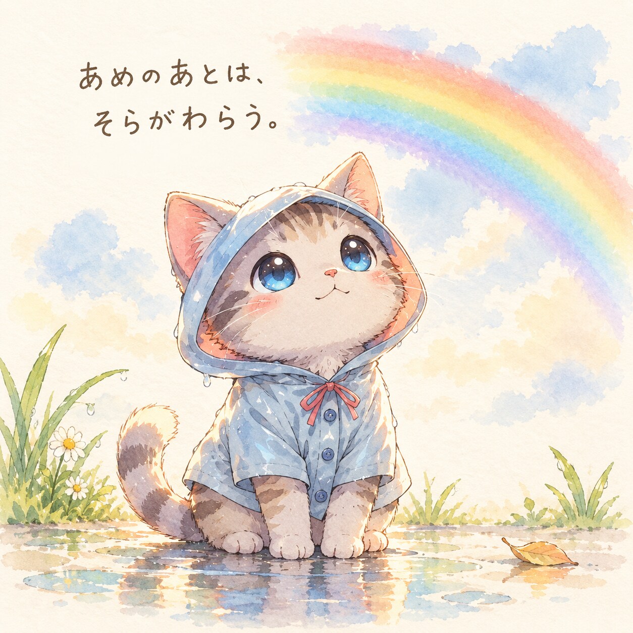 空が笑った雨あがり | の人気AIイラスト・グラビア