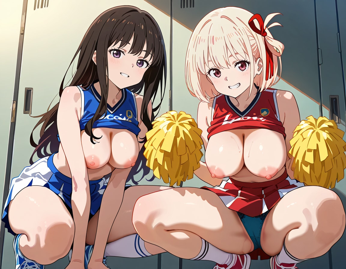 ちさと×たきなのチアガール②