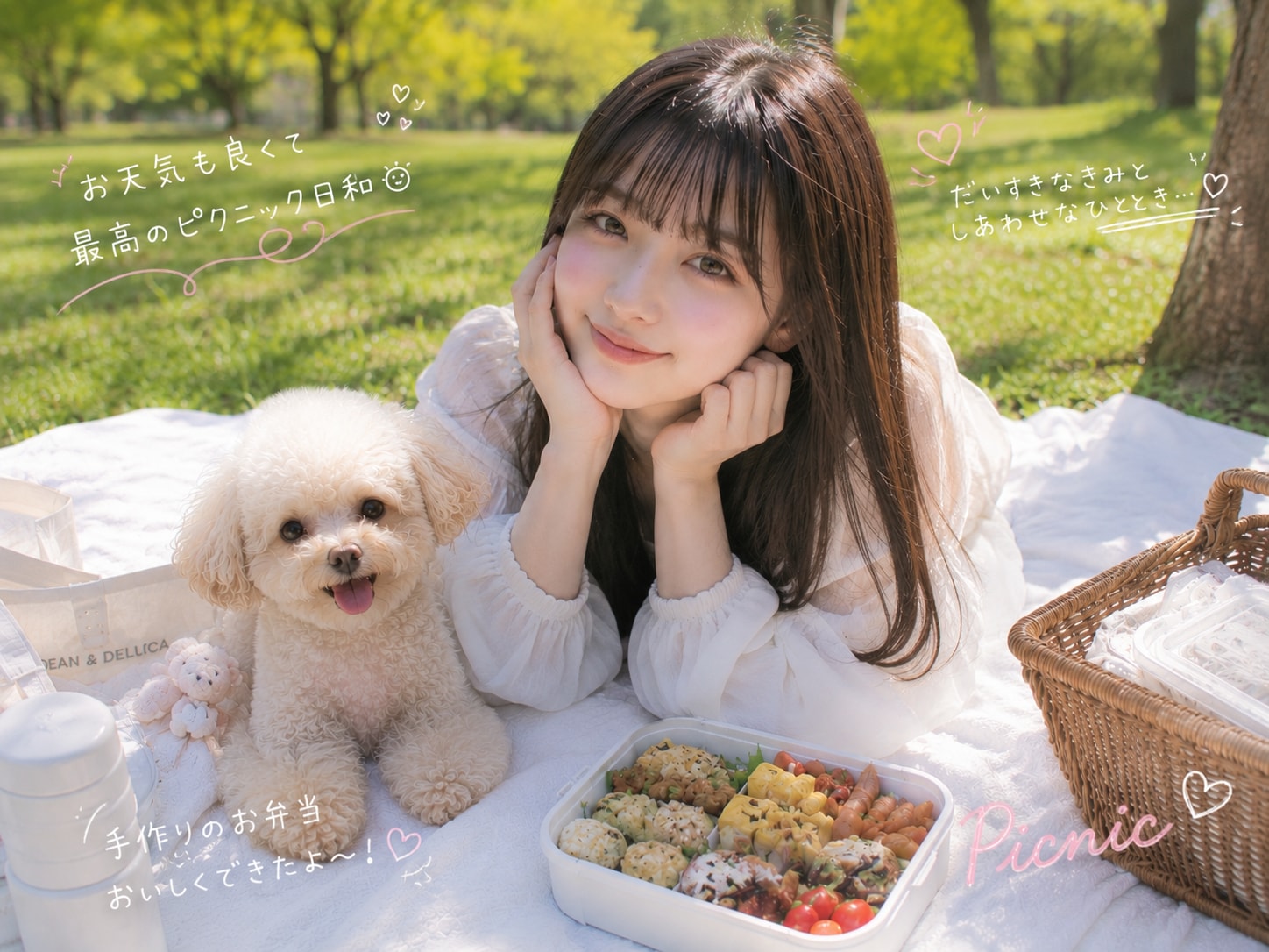 しあわせを詰めこんだピクニック