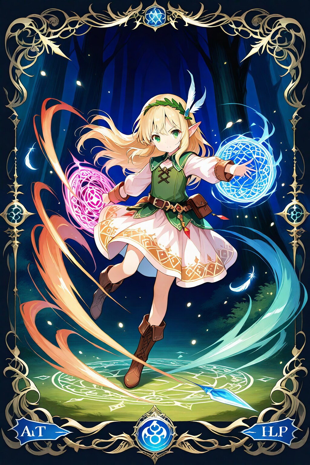 エルフの魔法使いさん | の人気AIイラスト・グラビア