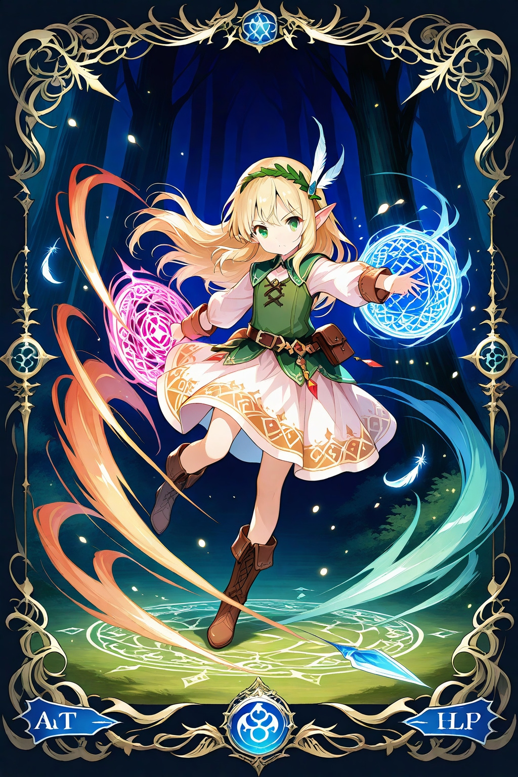 エルフの魔法使いさん