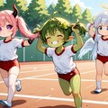 手ツインテ競争 2枚目