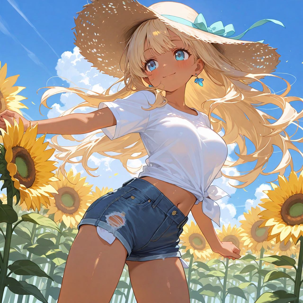 ひまわりと姫様