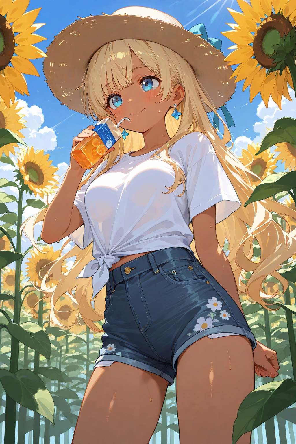 ひまわりと姫様