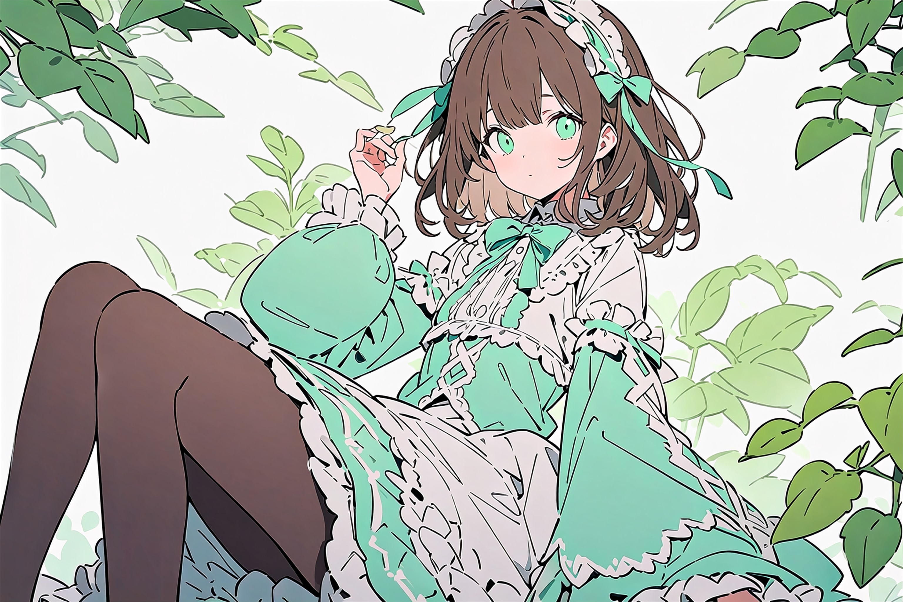 猪口薄荷 | の人気AIイラスト・グラビア