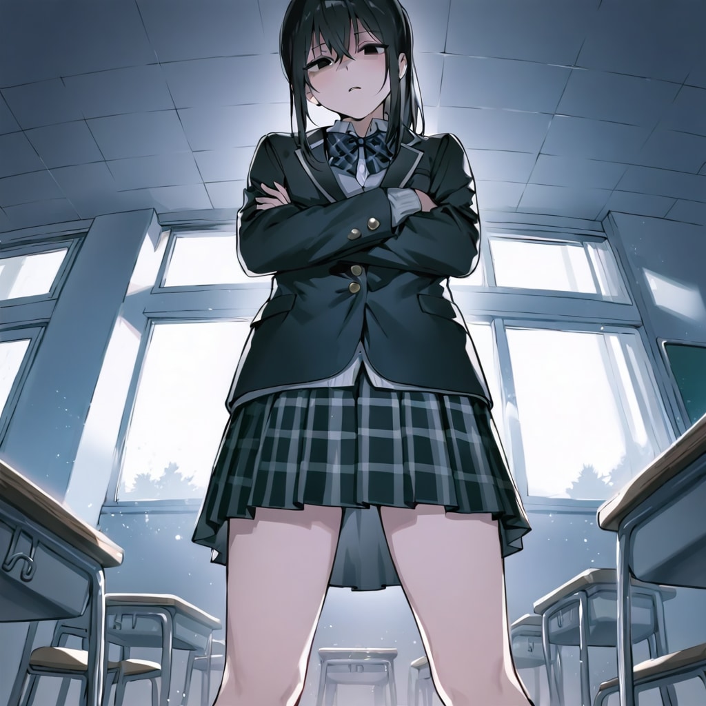 明るさがない目