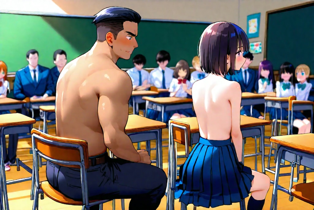 授業でヌードモデル