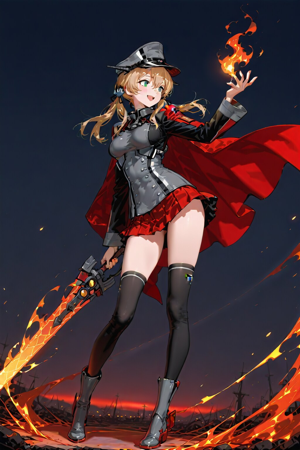 炎の魔法剣士オイゲンちゃん