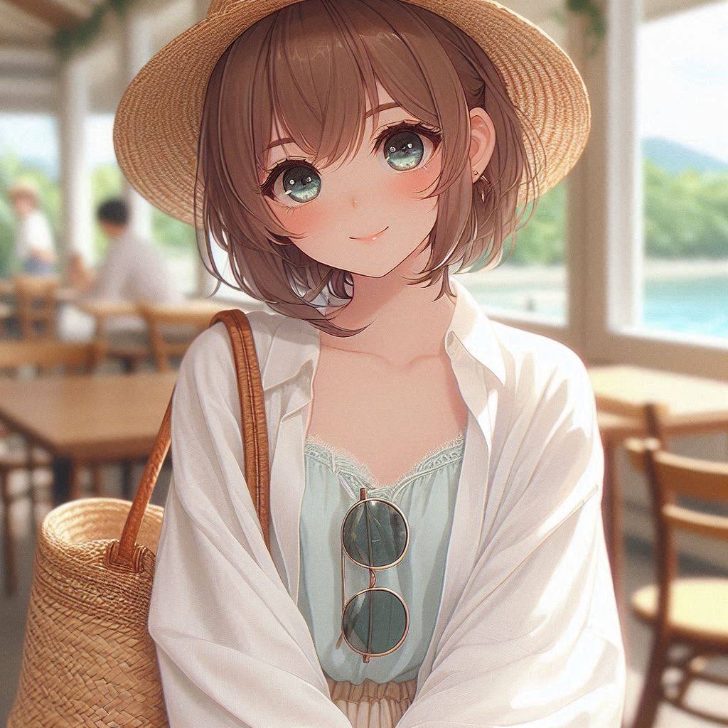 夏のコーディネイト(DALL-E)(12)