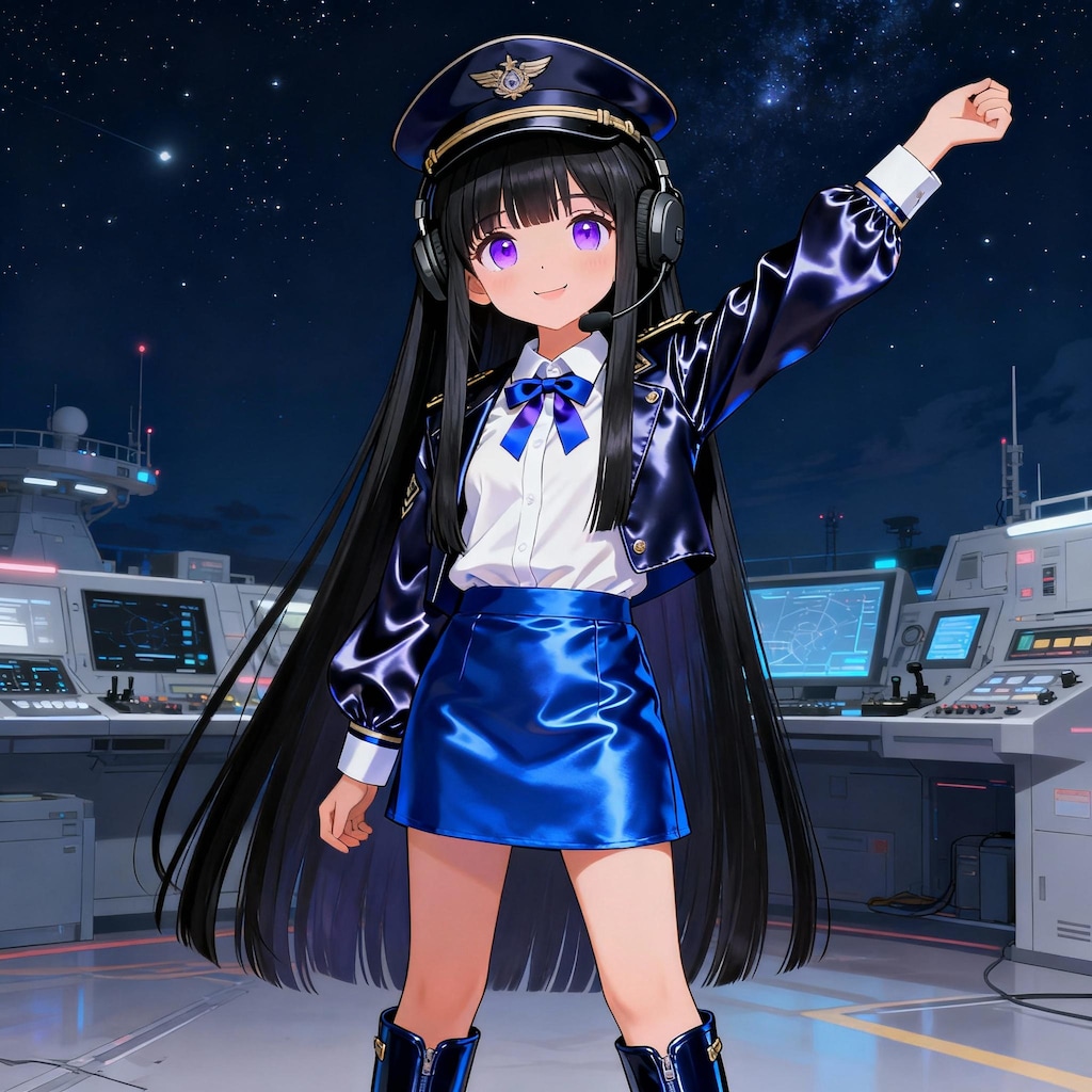 オペレーター嬢　スミレ　SEE夢リメイク（萌え袖失敗）