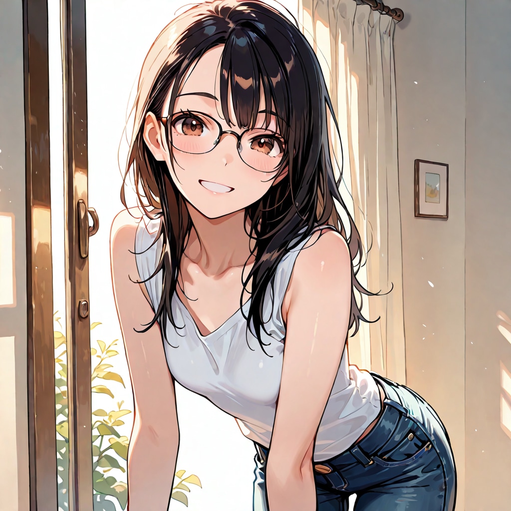 <全員>タンクトップvsキャミソール
