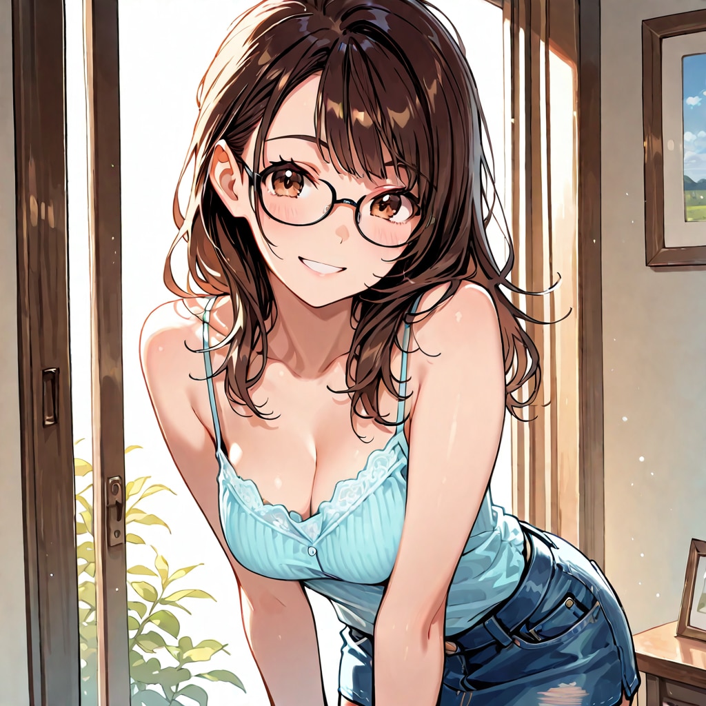 <全員>タンクトップvsキャミソール