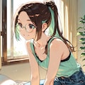 <全員>タンクトップvsキャミソール 9枚目