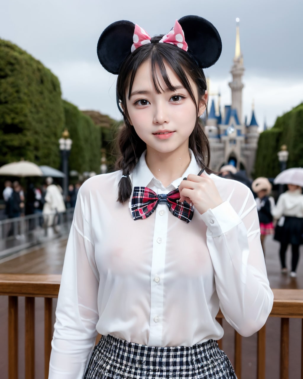 濡れ透け制服