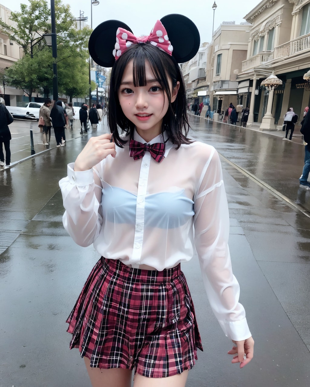 濡れ透け制服