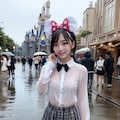 濡れ透け制服 2枚目