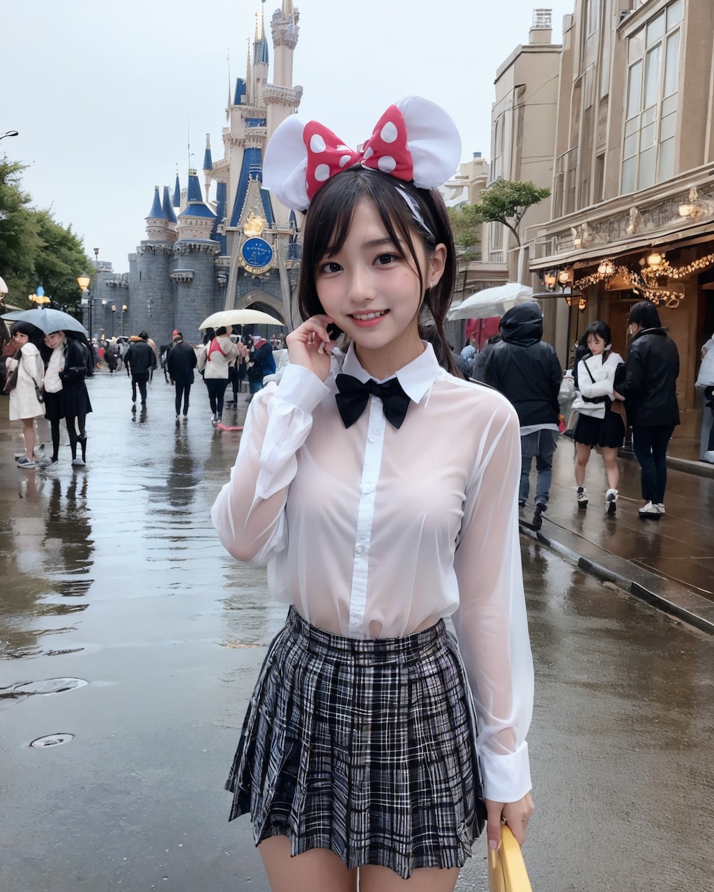 濡れ透け制服