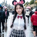 濡れ透け制服 5枚目