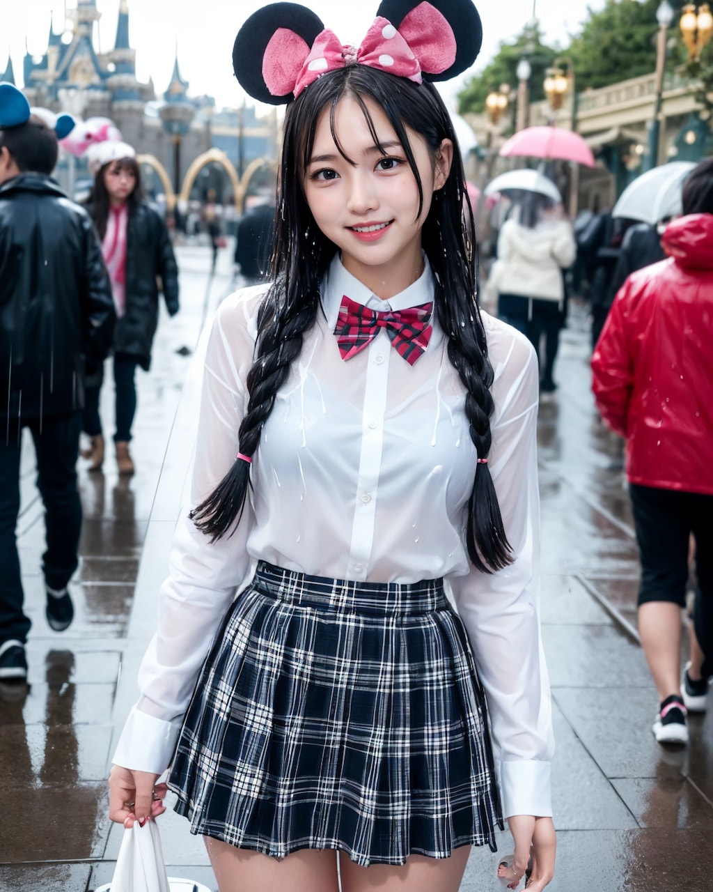 濡れ透け制服
