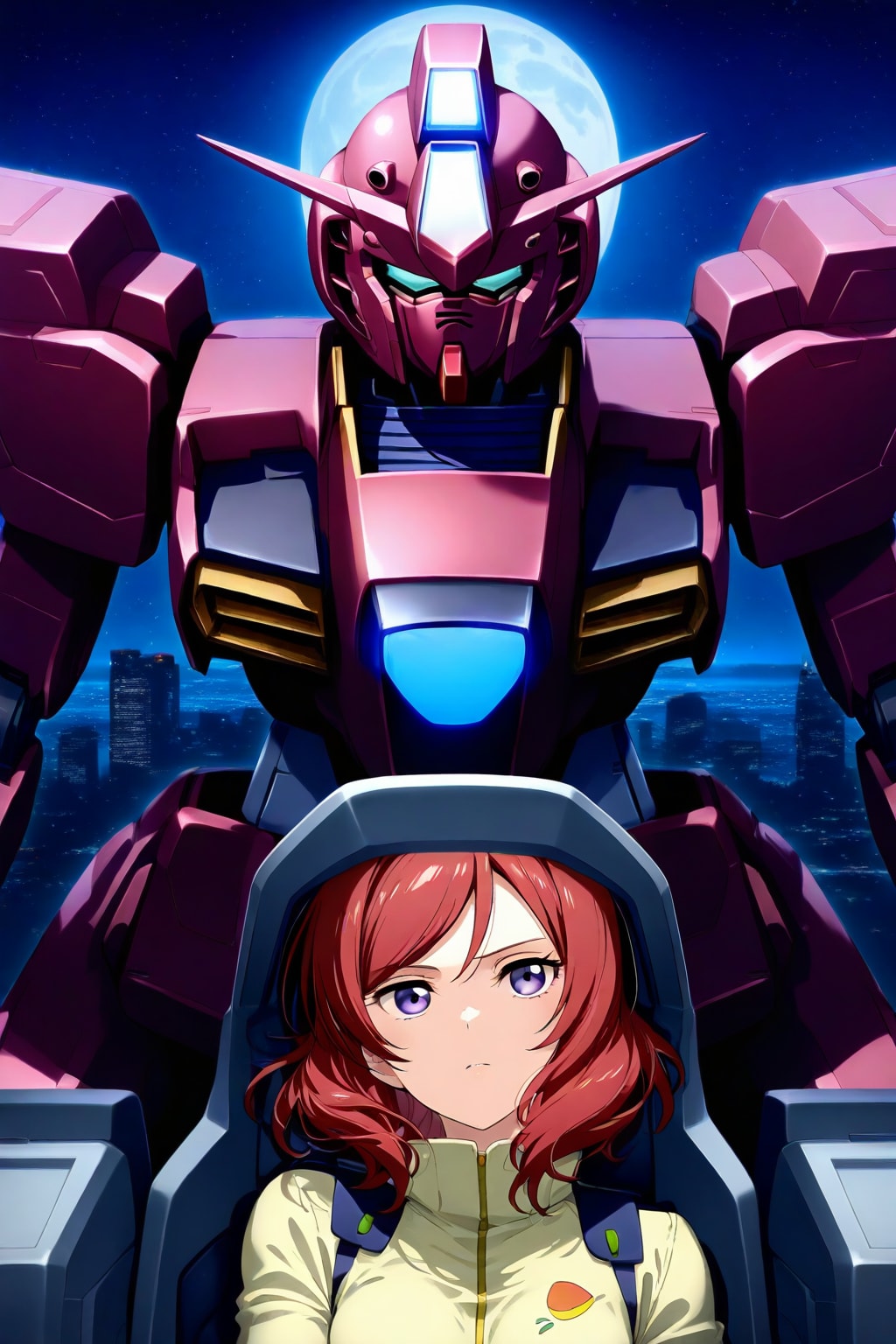 コックピットの真姫まー