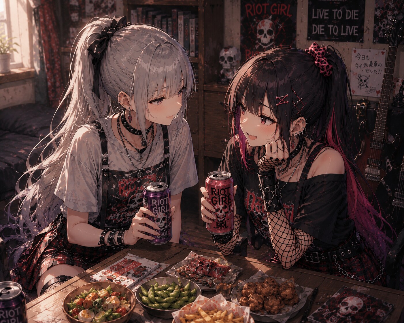 大学生ガールズバンド 双子姉妹　2
