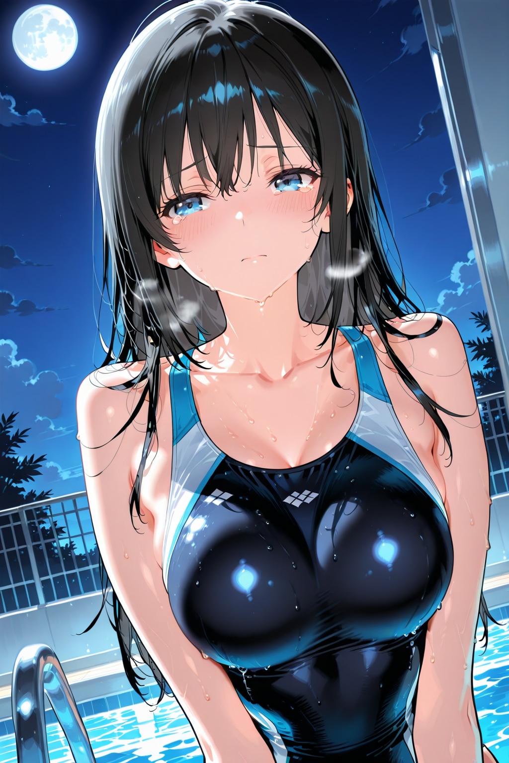 競泳水着の葵さん