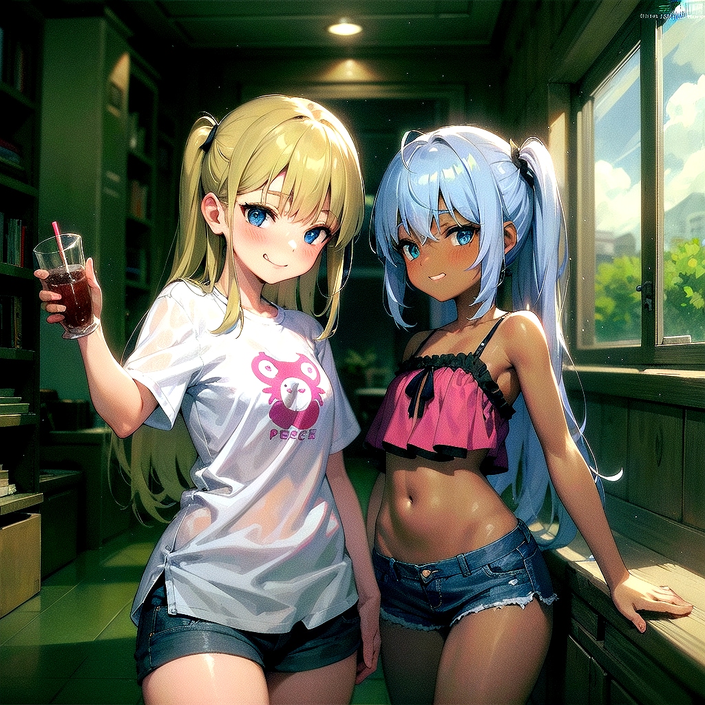 飲みかけのコーラを渡してきてロリコンを煽ってくる子達