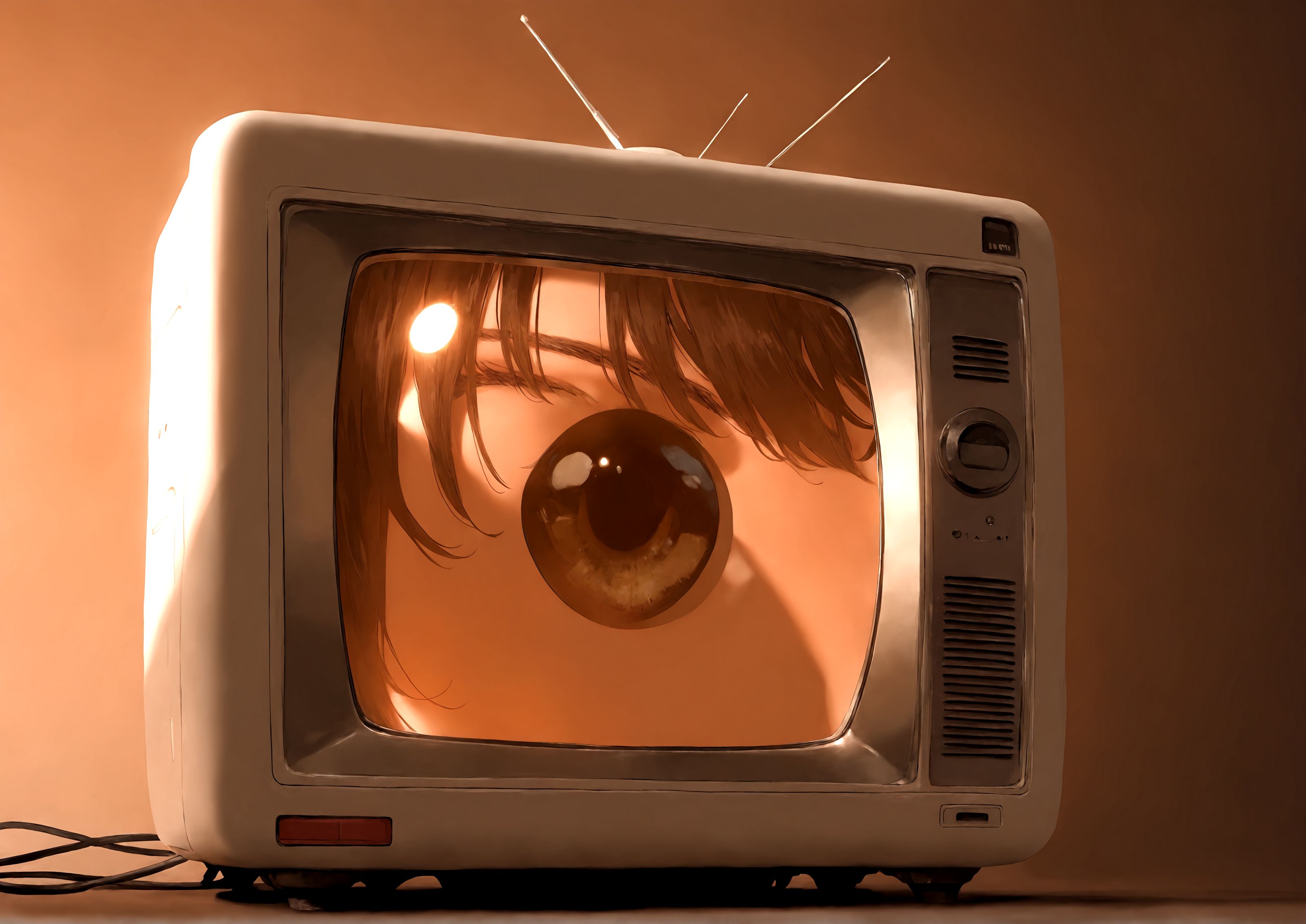 昭和の向こうから見つめてくる瞳 | の人気AIイラスト・グラビア