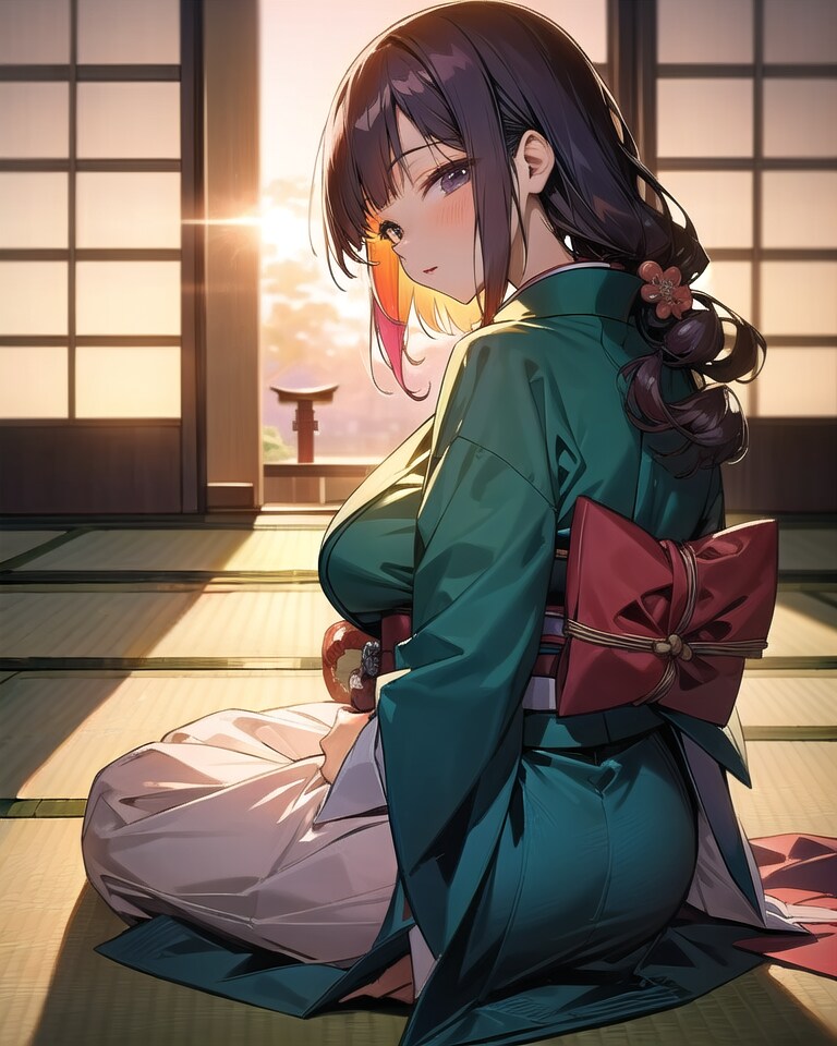 黄昏時