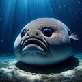【謎画像】太りすぎてもう動けない魚 3枚目