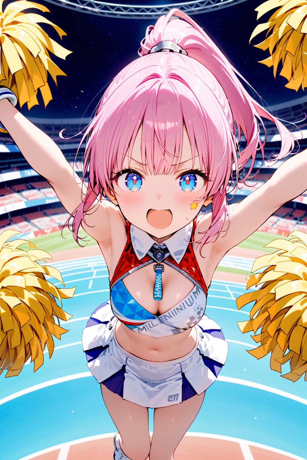 フレフレ少女（HALO）ちちぷいのみんな応援します♪