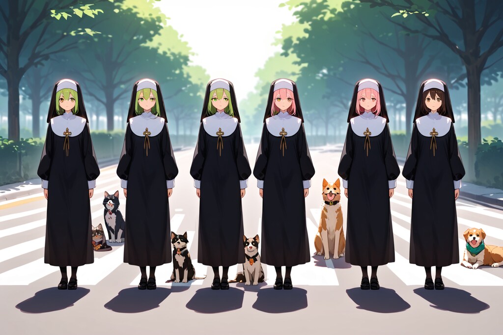 6人の聖女と6匹の犬