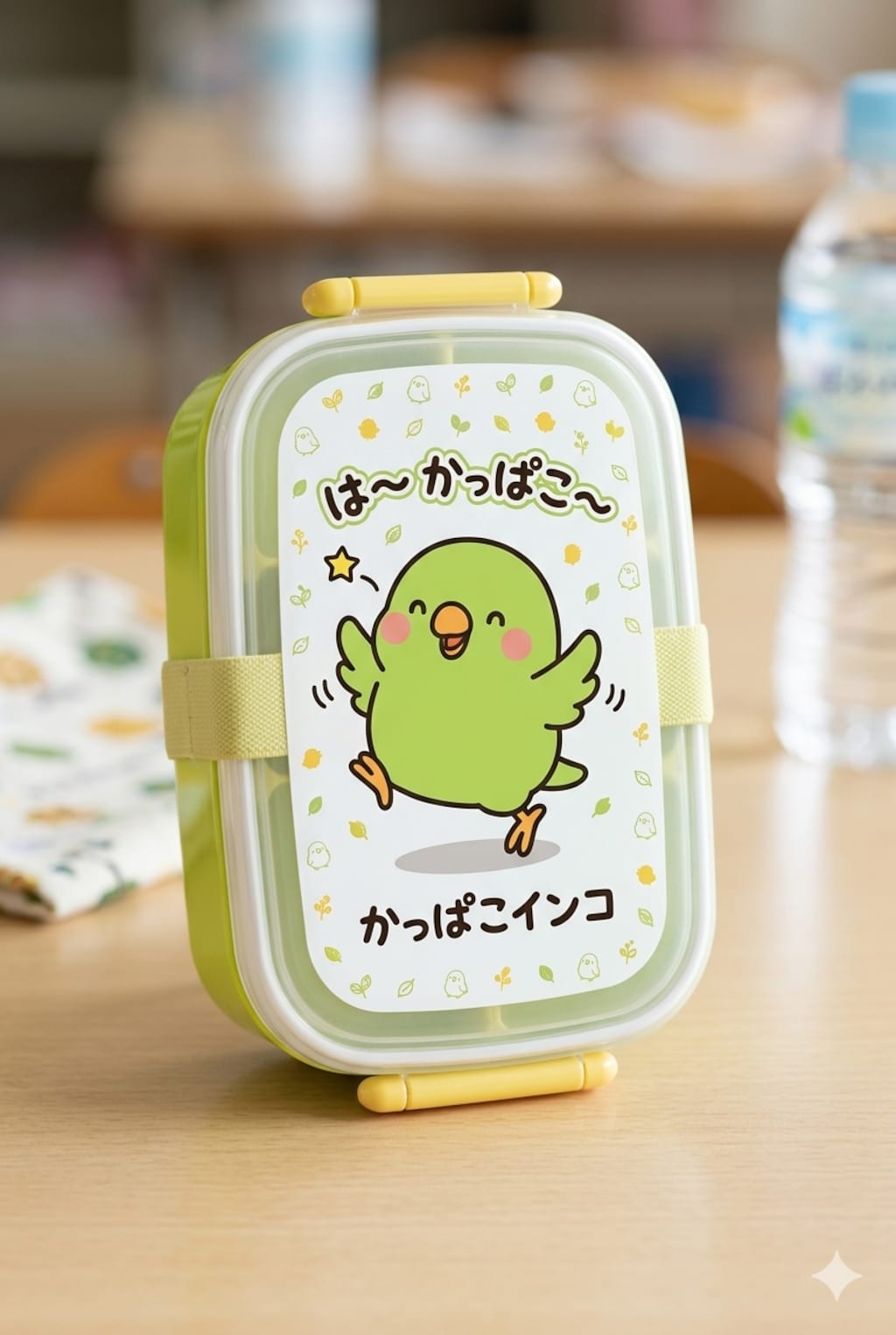喋るインコのランチボックス