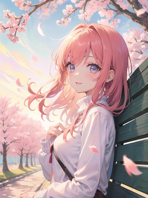 今年も君と桜を見れてよかった。